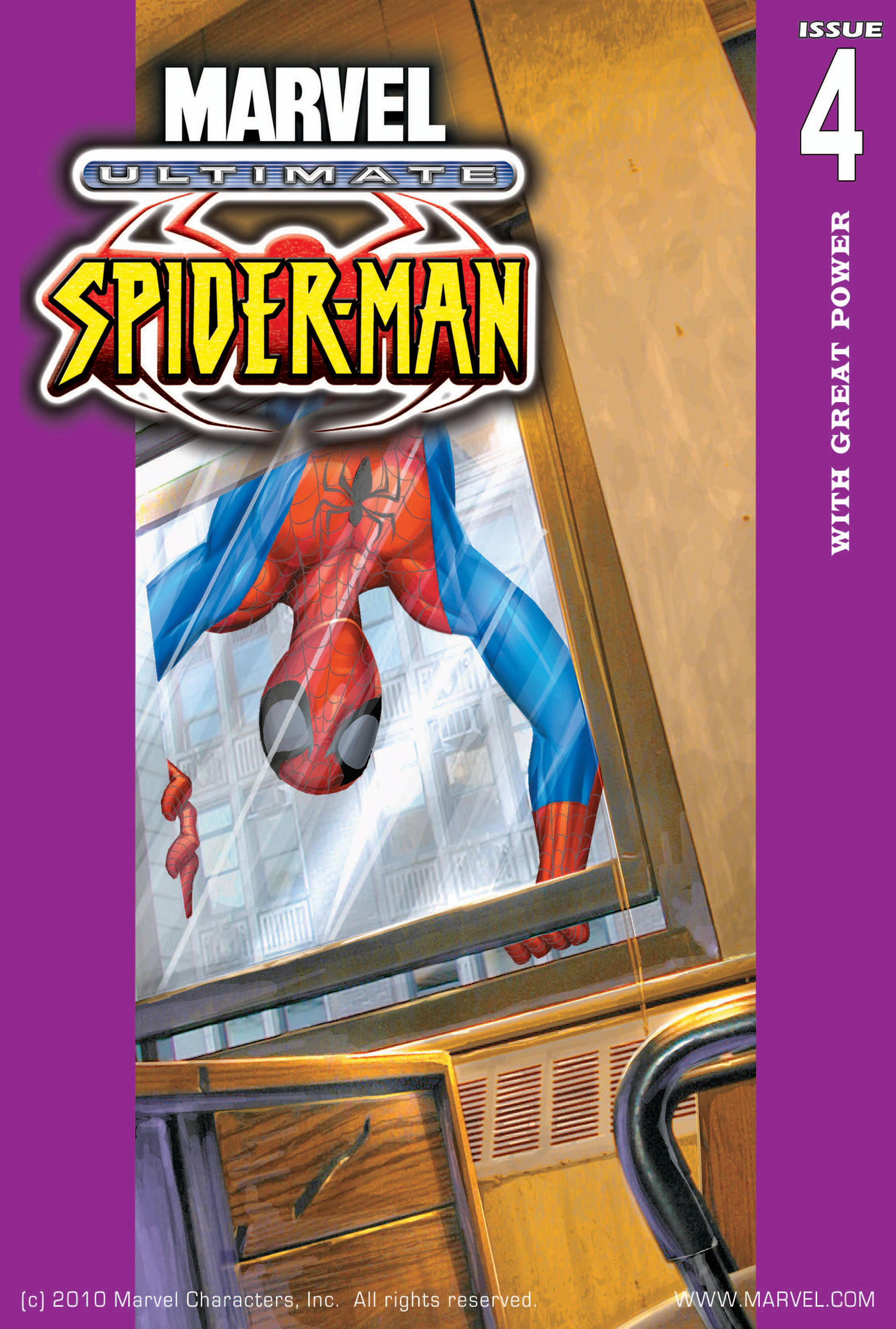 Cover for Ultimate Spider-Man #4